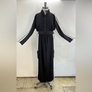 209B. Double Side Stripe Jack and Track Pant Set